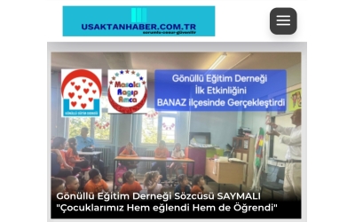 Gönüllü Eğitim Derneği Sözcüsü SAYMALI 